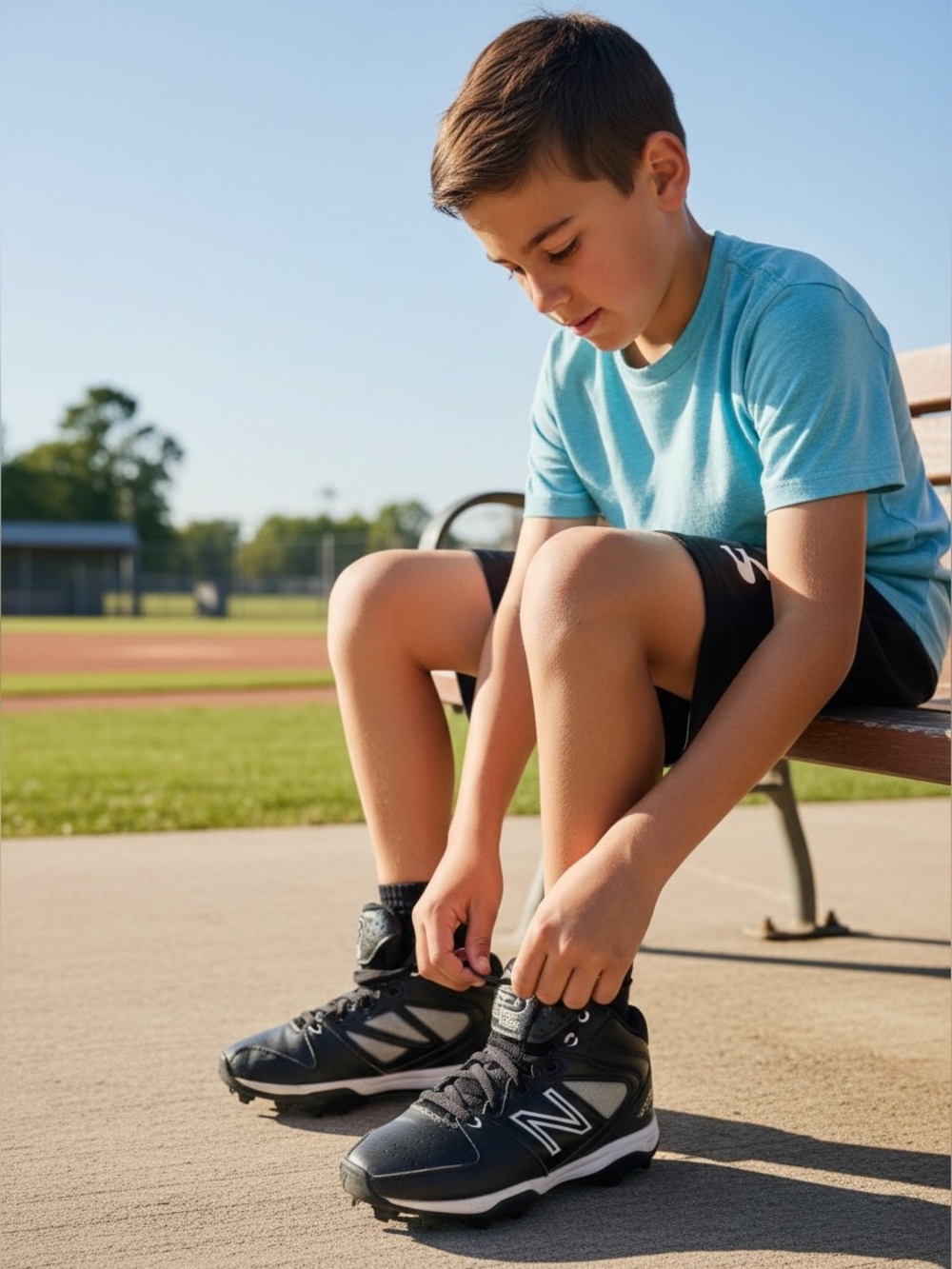 New Balance 82 High Top Basketball Sneakers For kids
